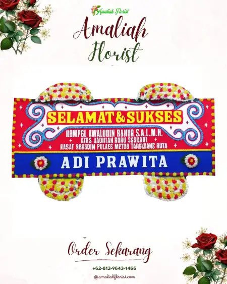 Papan Bunga Ucapan Selamat Maguwoharjo